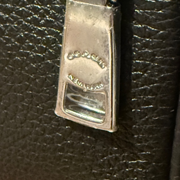 Coach Elias Black Leather Crossbody NWT - Picture 12 of 15